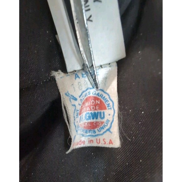 Vintage New York Girl Gray Coat Women's Size 7 Shell Tweed Polyester Lining - Picture 9 of 13